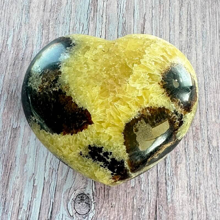 Septárie leštěná Madagaskar Srdce P7-5 - cca 8 x 7