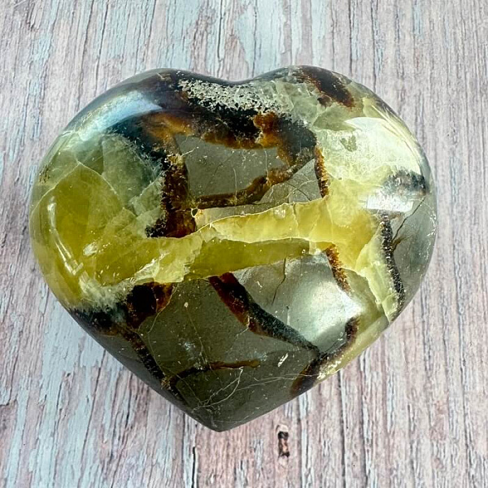 Septárie leštěná Madagaskar Srdce P7-6 - cca 7