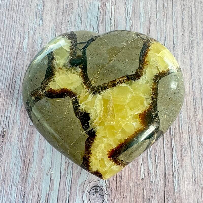 Septárie leštěná Madagaskar Srdce P7-7 - cca 7