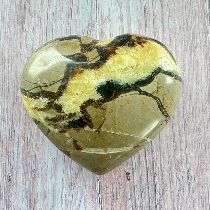 Septárie leštěná Madagaskar velké Srdce P8-21 - cca 8