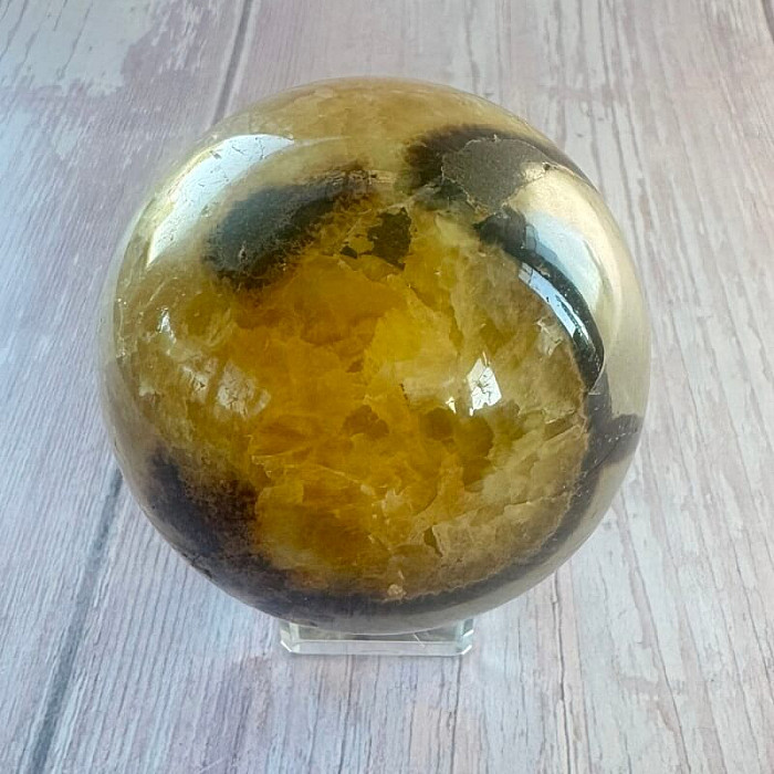 Septárie leštěná koule Madagaskar 40 - cca ø 7