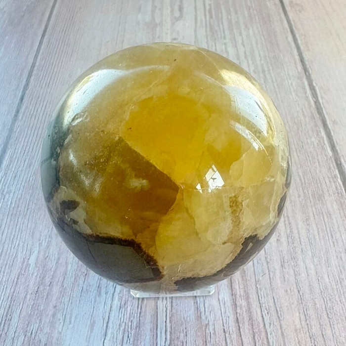 Septárie leštěná koule Madagaskar 42 - cca ø 7