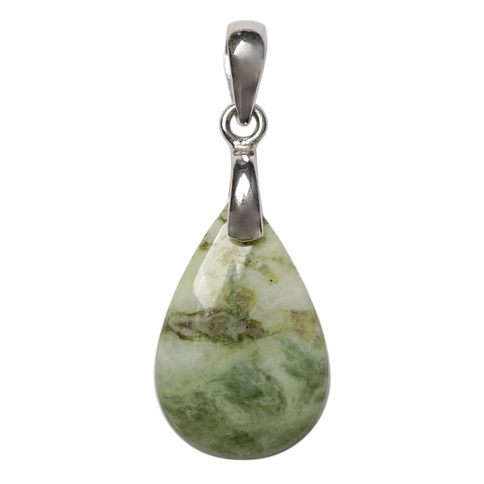 Serpentin přívěsek stříbro Ag 925 č. 1 - 2