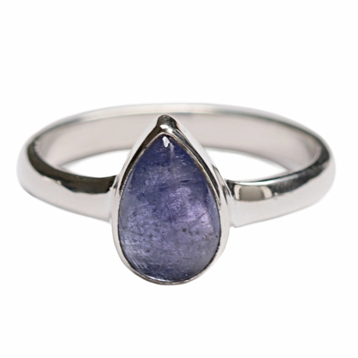 Tanzanit prsten stříbro Ag 925 R925 - 56 mm (US 7