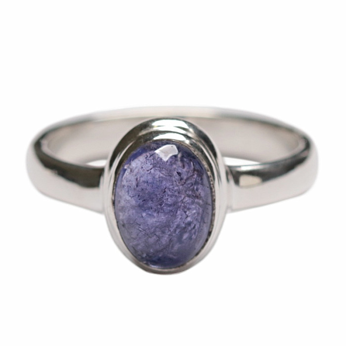 Tanzanit prsten stříbro Ag 925 R929 - 49 mm (US 5)