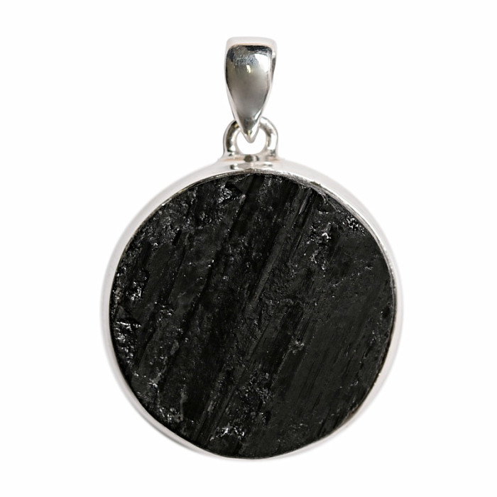 Turmalín skoryl přívěsek stříbro Ag 925 P2020 - 2