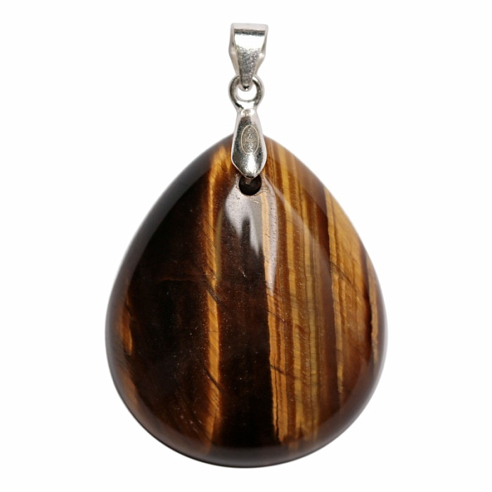 Tygří oko přívěsek stříbro Ag 925 č. 2 - 2