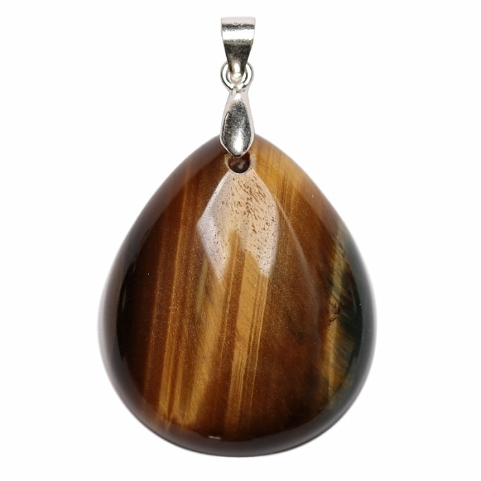 Tygří oko přívěsek stříbro Ag 925 č. 9 - 2