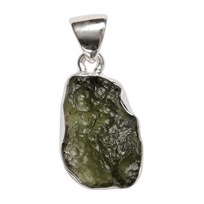 Vltavín přívěsek stříbro Ag 925 P663 - 1