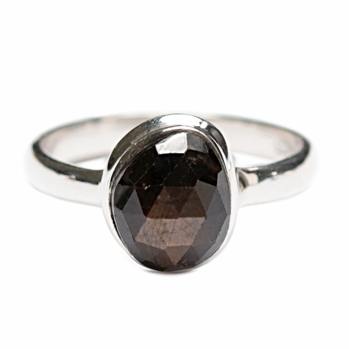 Zawadi zlatý safír stříbro Ag 925 R215 - 56 mm (US 7