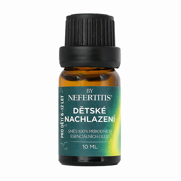 By Nefertitis směs 100% esenciálních olejů DĚTSKÉ NACHLAZENÍ 6 - 12 LET - 10 ml