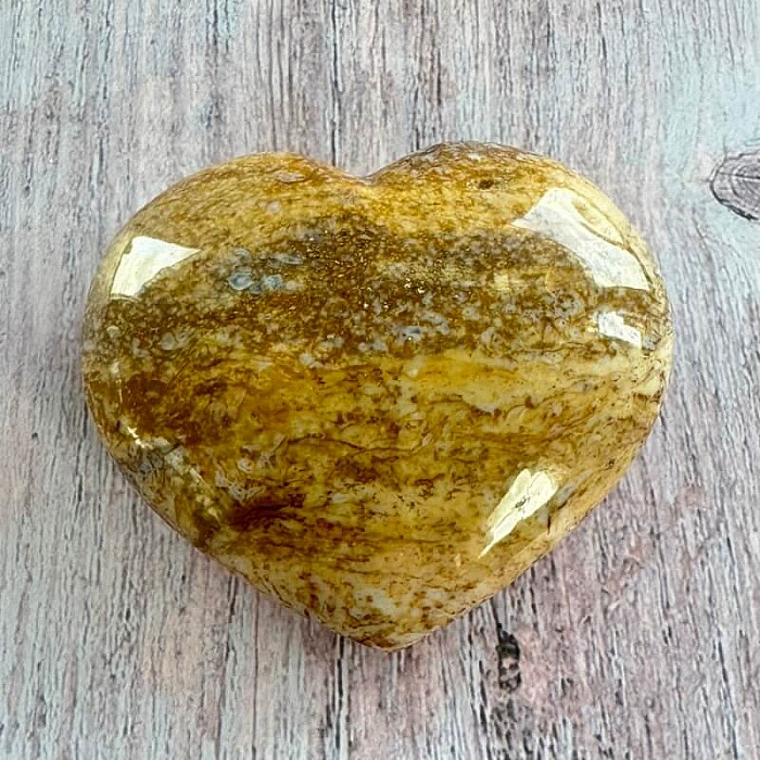 Jaspis polychromní srdce Madagaskar 31 - cca 6
