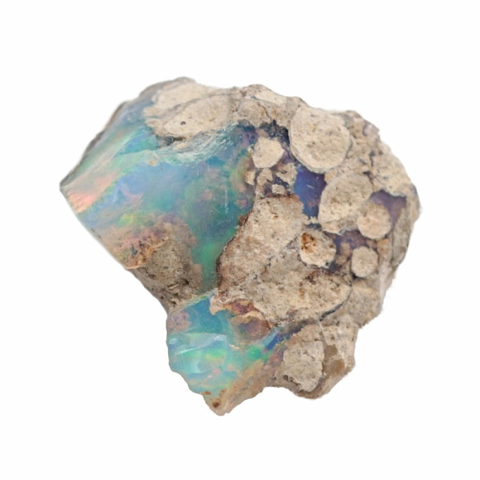 Opál etiopský v hornině 51 - cca 1