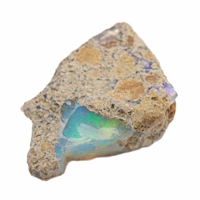 Opál etiopský v hornině 52 - cca 1