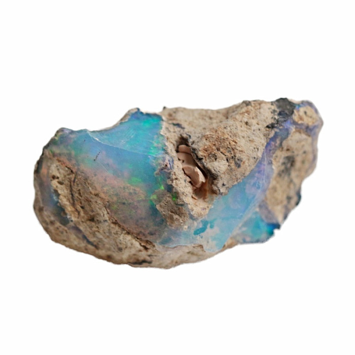 Opál etiopský v hornině 54 - cca 1