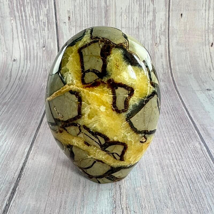 Septárie leštěná freeform Madagaskar TP8 č. 18 - cca 7