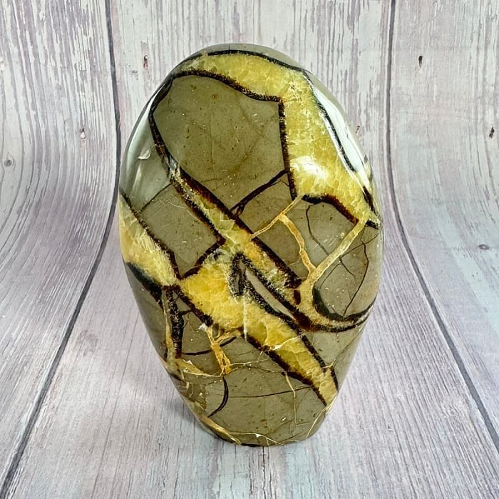 Septárie leštěná freeform Madagaskar TP8 č. 19 - cca 7