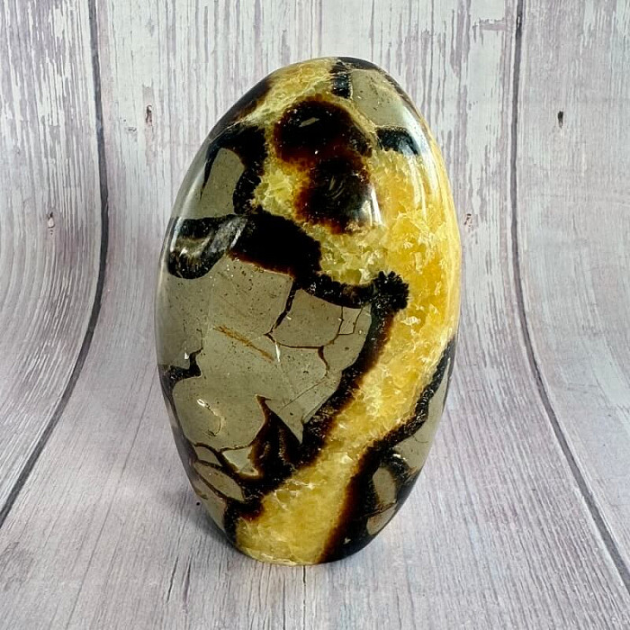 Septárie leštěná freeform Madagaskar TP8 č. 20 - cca 6