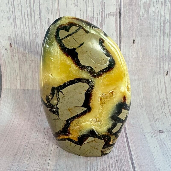 Septárie leštěná freeform Madagaskar TP8 č. 22 - cca 7