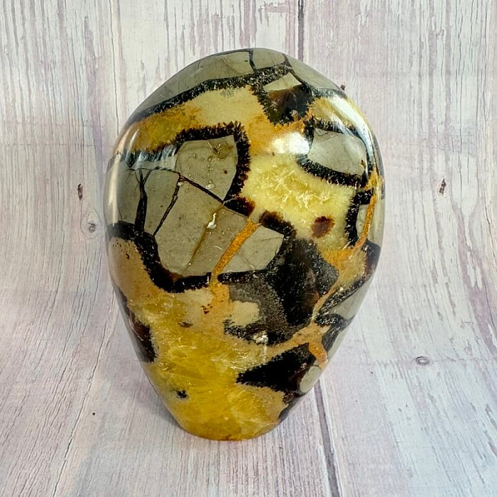 Septárie leštěná freeform Madagaskar TP8 č. 24 - cca 7