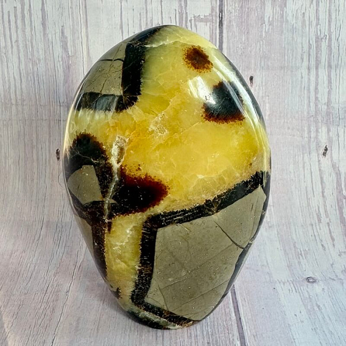 Septárie leštěná freeform Madagaskar TP8 č. 26 - cca 7