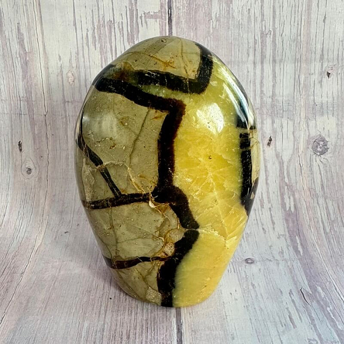 Septárie leštěná freeform Madagaskar TP8 č. 27 - cca 7