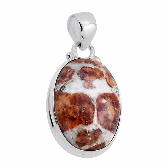 Spessartin ve vápenci přívěsek stříbro Ag 925 51599 - 2