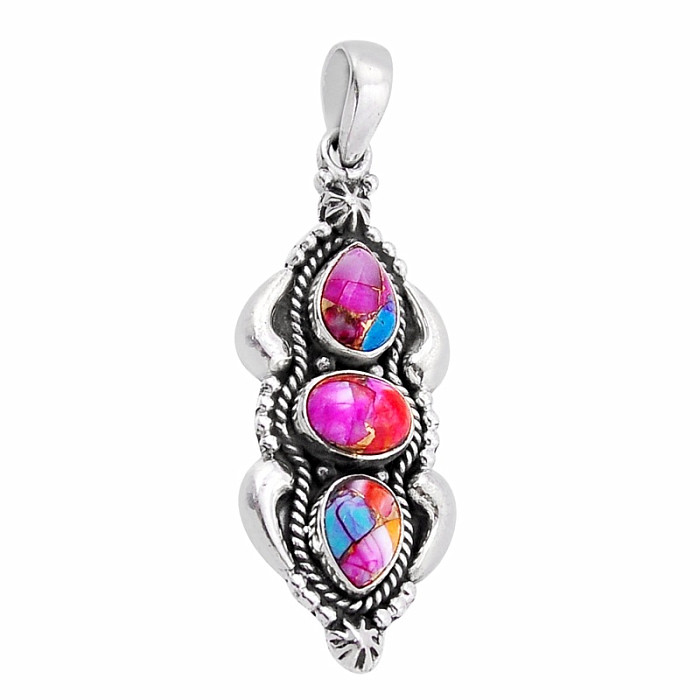 Spiny oyster lastura přívěsek stříbro Ag 925 49344 - 3