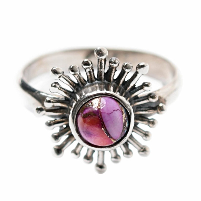 Spiny oyster lastura prsten stříbro Ag 925 50894 - 56 mm (US 7