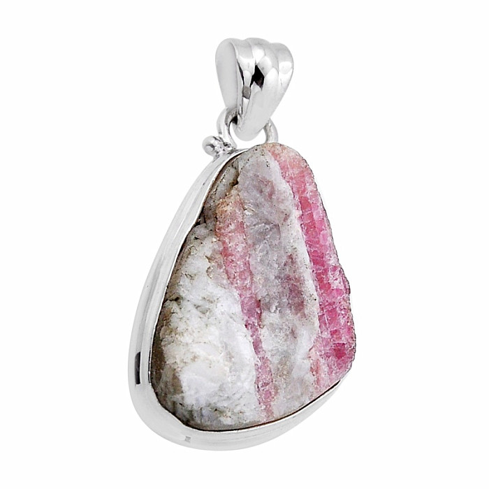 Turmalín růžový přívěsek stříbro Ag 925 51559 - 2