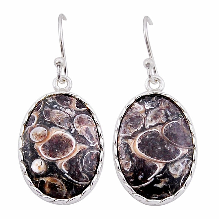 Turritella náušnice stříbro Ag 925 53242 - 2 cm