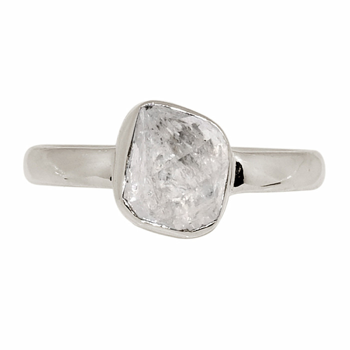 Herkimer diamant prsten stříbro Ag 925 R93 - 59 mm (US 9)