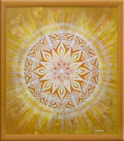 Mandala Slunečnice